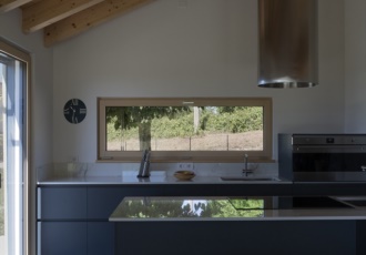 casa in legno moderna 