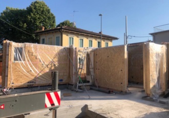 montaggio casa in legno a trieste 