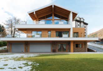 Una prestigiosa villa in legno dalle altissime prestazioni energetiche. 