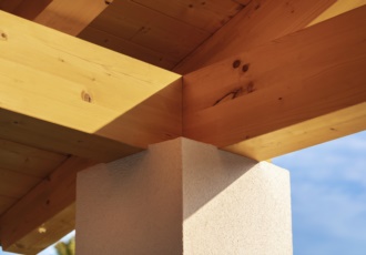 tetto-in-legno-particolare-connessione-pilastro 