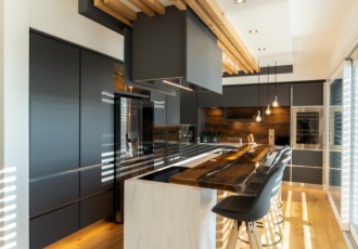 villa di design su misura con finiture di pregio 