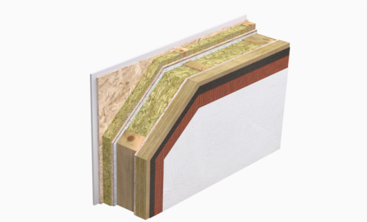 Stratigrafia di parete a telaio Evoluthion 