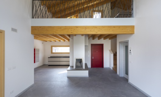Casa in legno progettata su misura 
