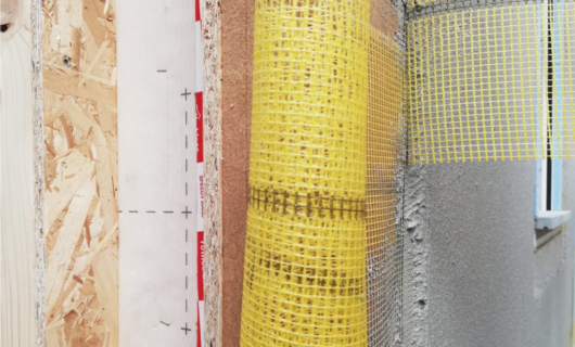 Materiali testati per lavorare insieme, alte prestazioni energetiche e di resistenza. 
